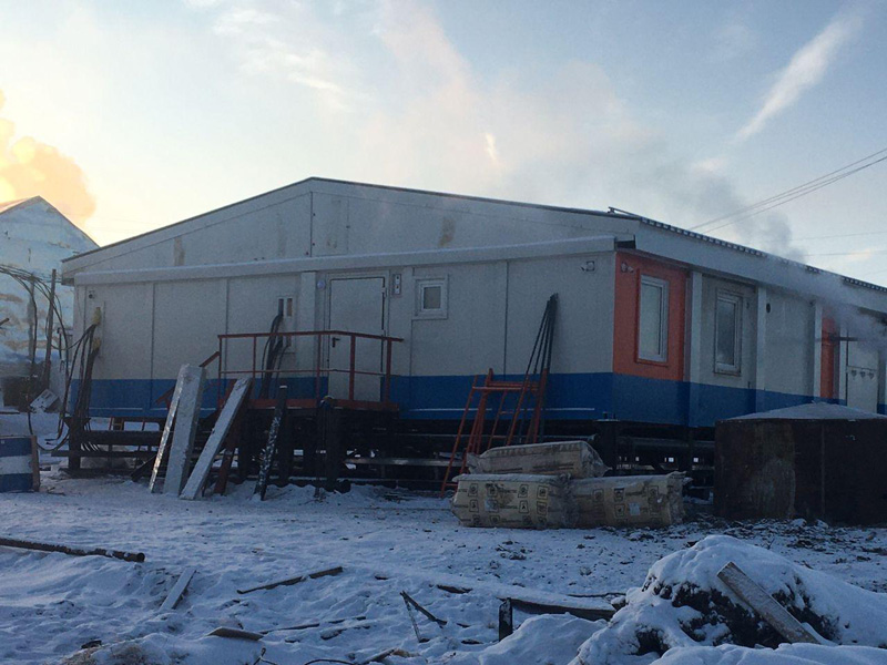 БМЗ (блочно-модульное здание) — комплекс энергоснабжения на 1 МВт для посёлка Оймякон, Республика Саха