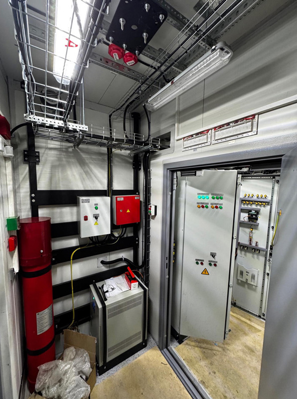 TeaNext — телекоммуникационный комплекс на базе трёх контейнеров для Ростелекома