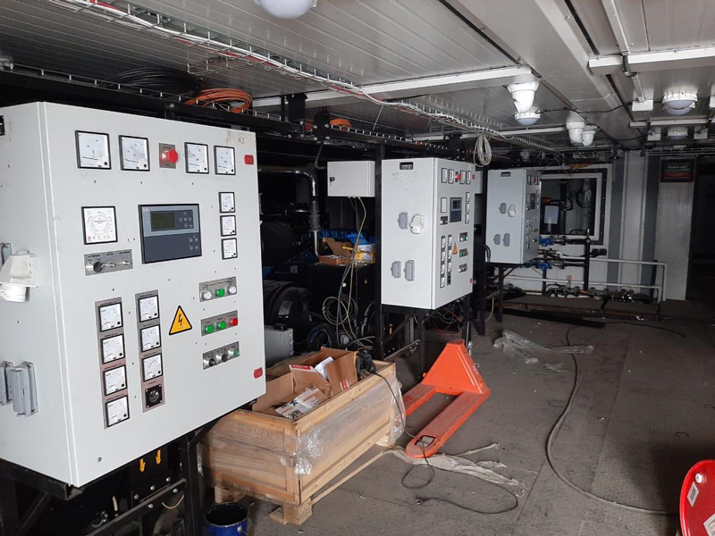 БМЗ (блочно-модульное здание) — комплекс энергоснабжения на 1 МВт для посёлка Оймякон, Республика Саха