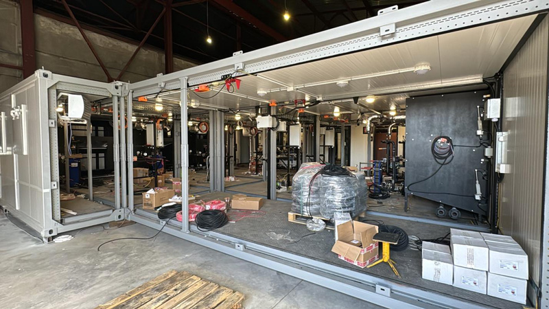 БМЗ (блочно-модульное здание) — комплекс энергоснабжения на 1 МВт для посёлка Оймякон, Республика Саха